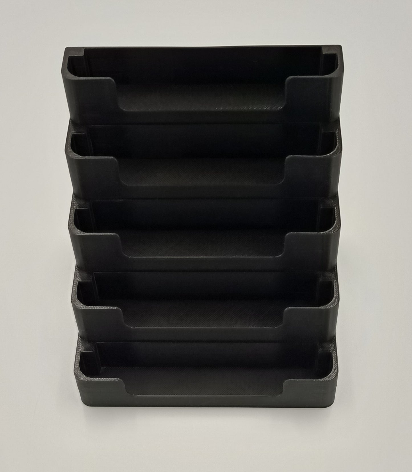 Sega Genesis Compatible Display Stand Tower Holder Case - Holds 5 Games