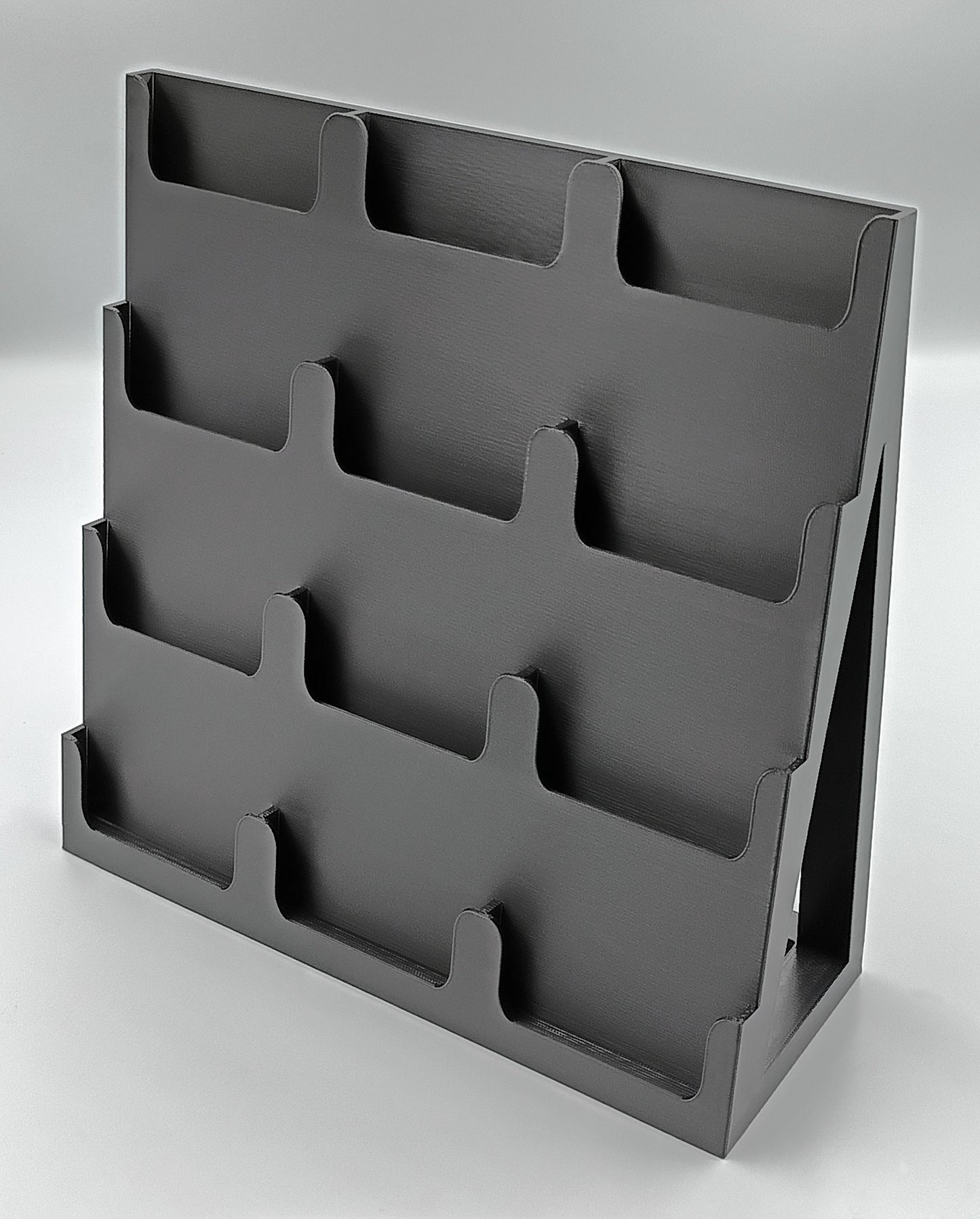 Graded 12 Card Slab & Top Loader Rugged Tower Display Compatible with Most Slabs