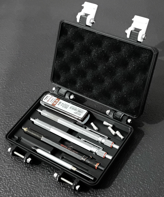 Rugged Case for rOtring Mechanical Pencils (Fits 500/600/800)