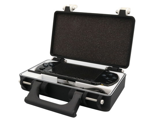 Rugged Travel Case with Handle for PSP 2000 & 3000