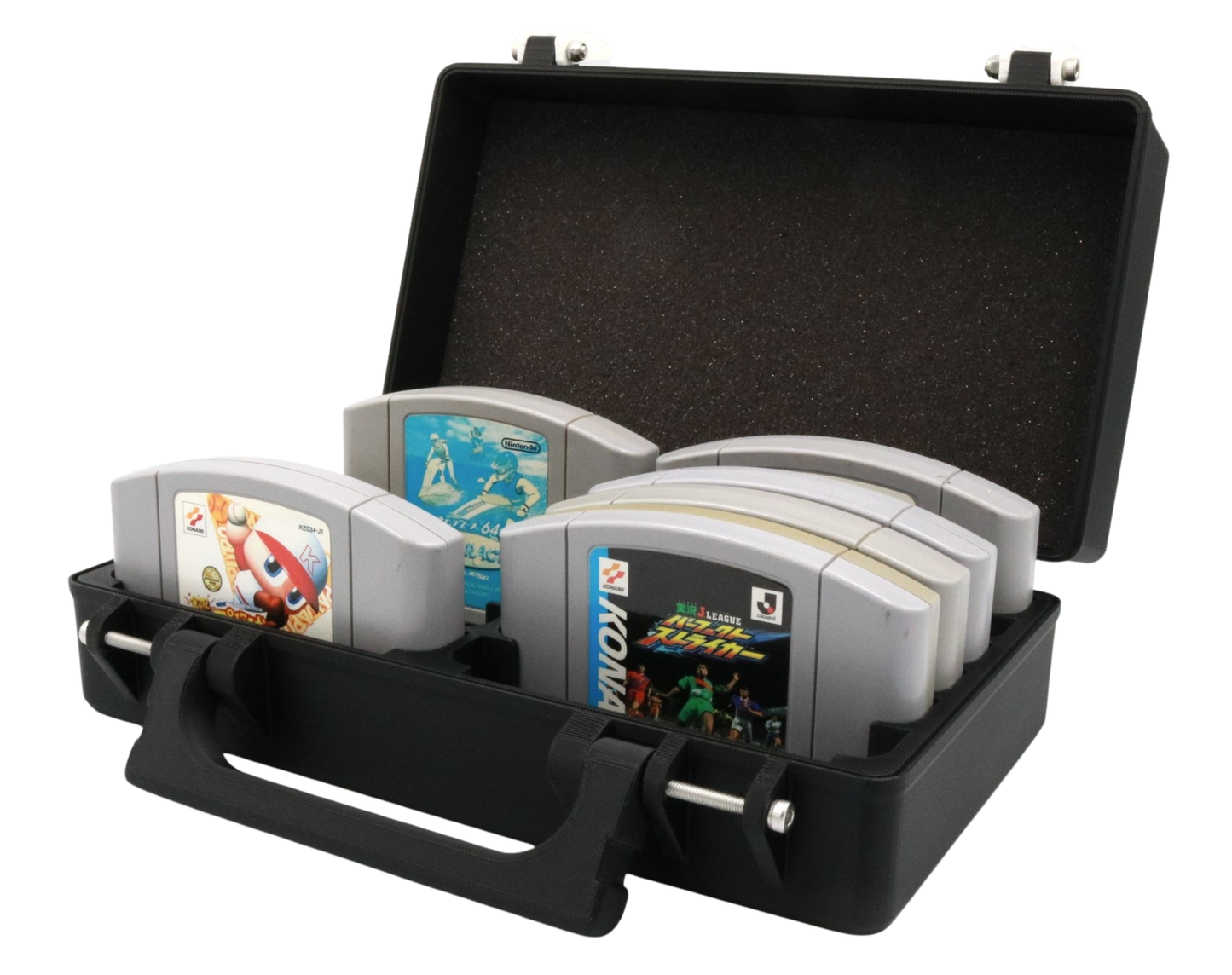 Rugged Cartridge Case for Nintendo 64 / N64 (Holds 12)