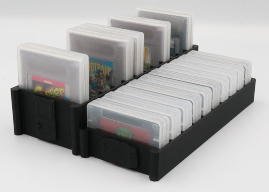 Game Boy Color, Original, Advance Compatible Game Case Tray, Holds 12 & 10