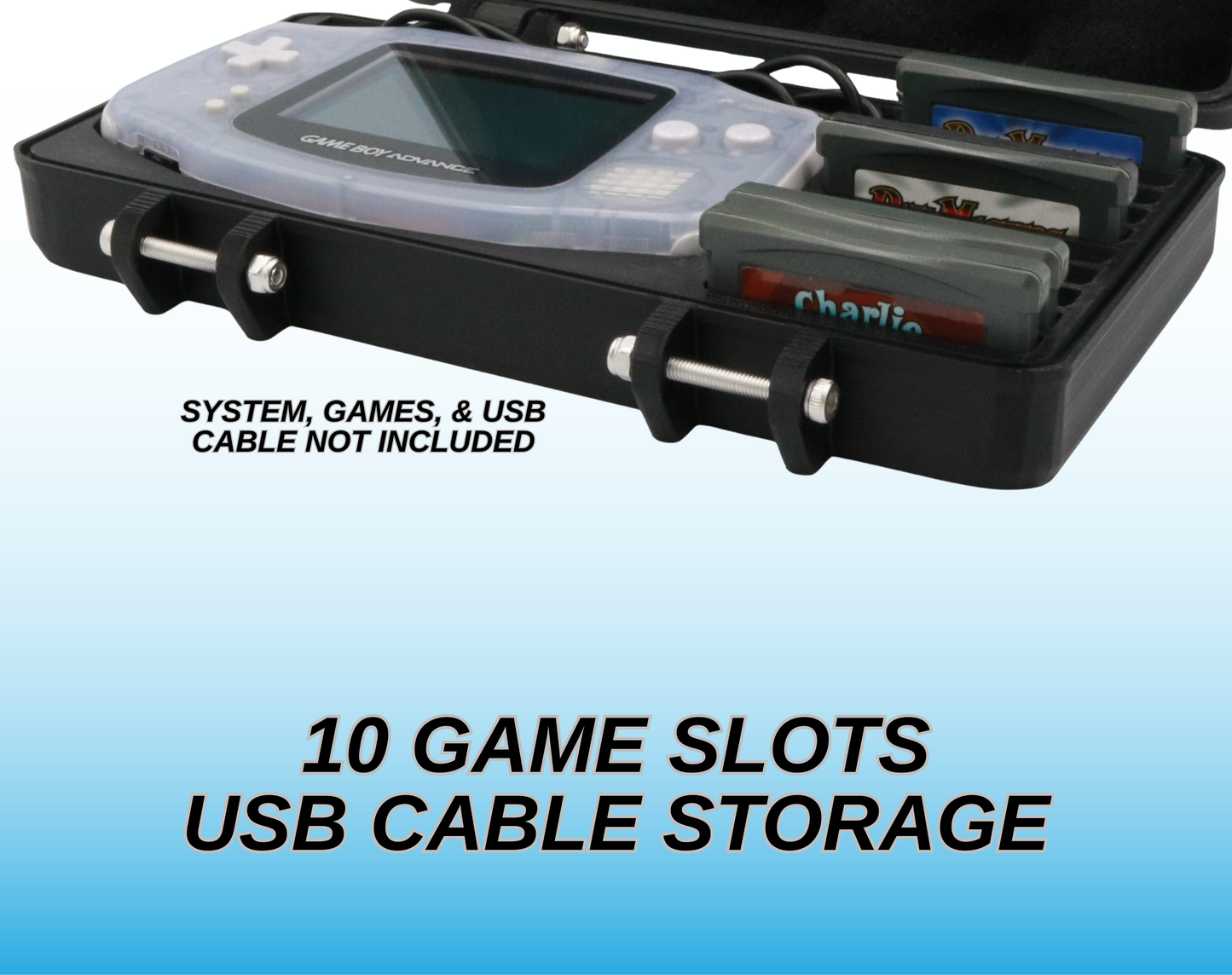 Rugged Case for Game Boy Advance & Original (Holds 11 Games)