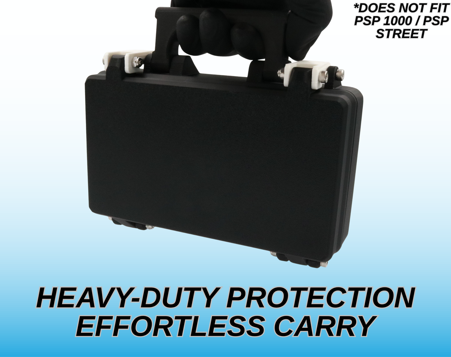 Rugged Travel Case with Handle for PSP 2000 & 3000