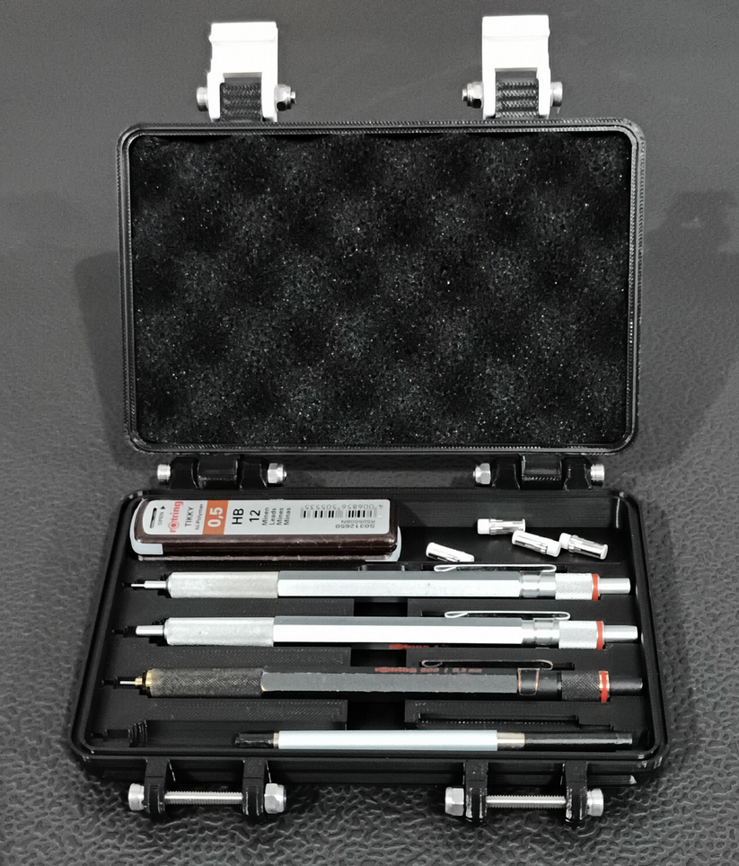 Rugged Case for rOtring Mechanical Pencils (Fits 500/600/800)