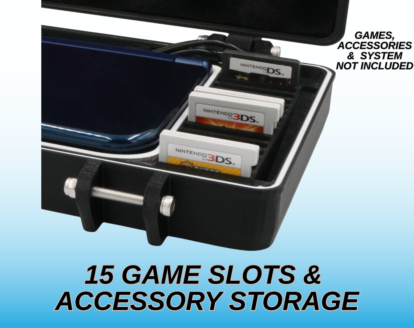 Rugged Protective Carrying Case for New 3DS XL/LL