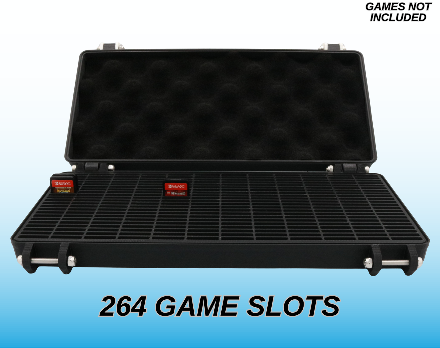 Rugged Cartridge Case for Nintendo Switch (Holds 264 Games)