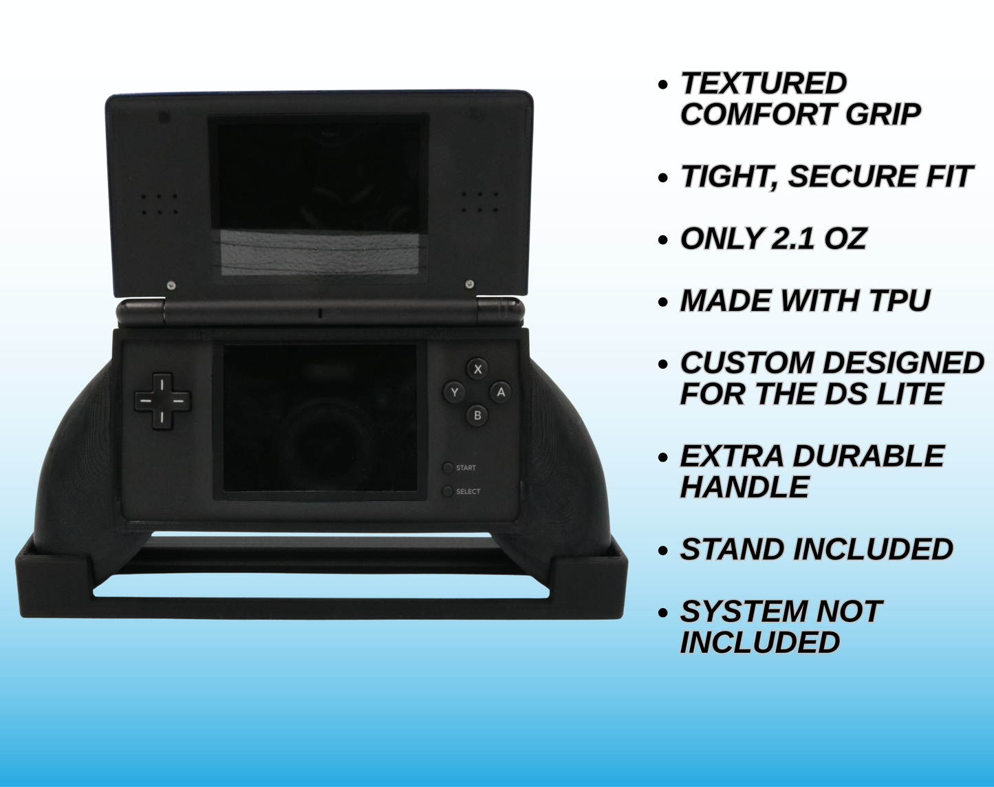 TPU Comfort Handle Grips for DS Lite