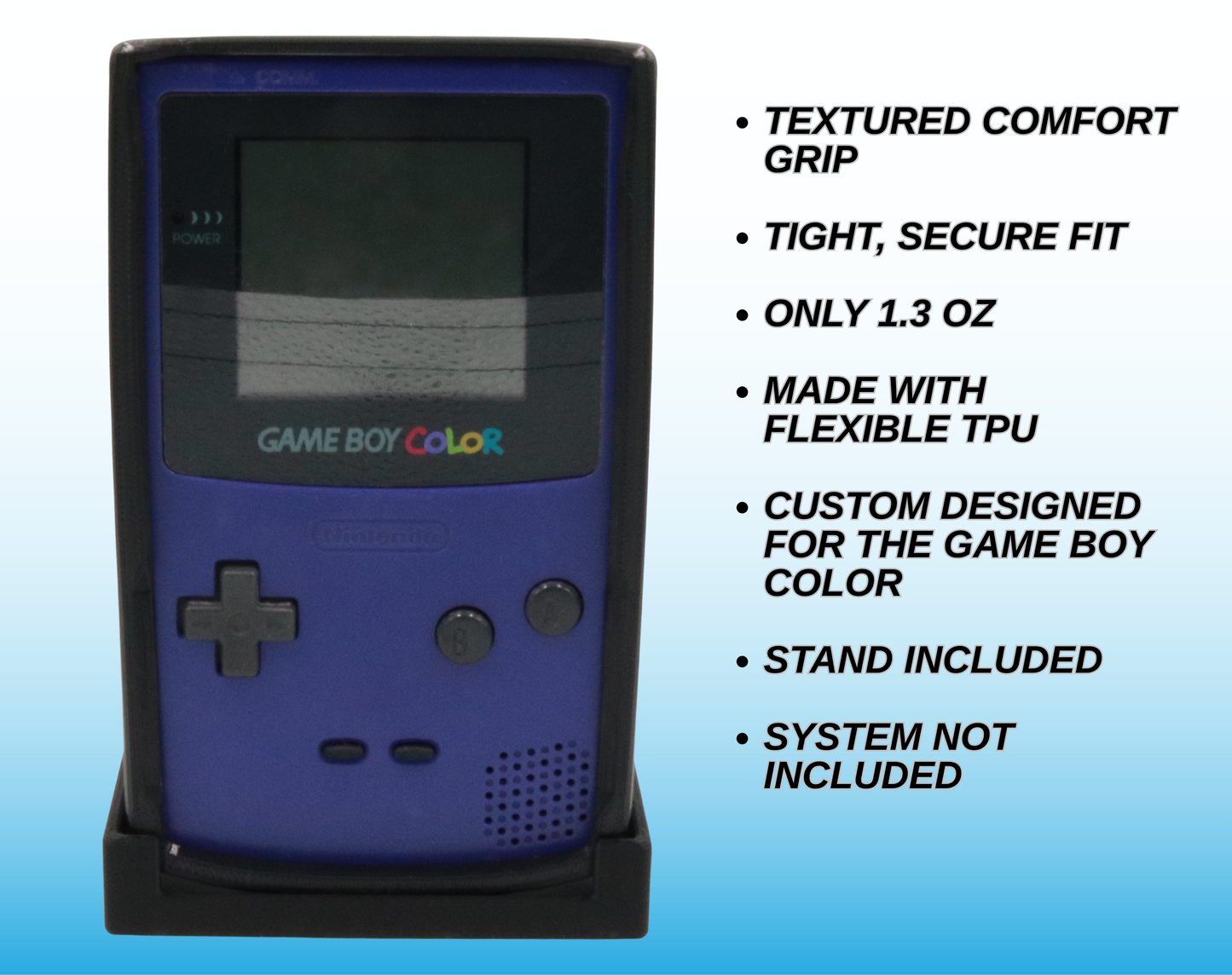 TPU Comfort Grip Thin Case for Game Boy Color