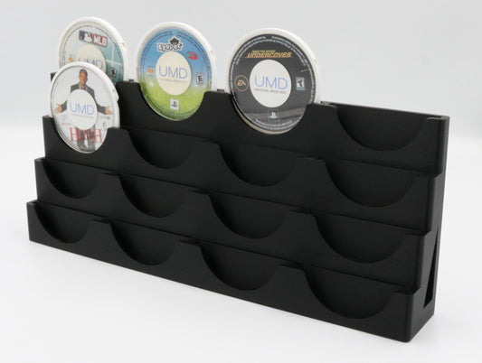 Sony Playstation Portable (PSP) UMD Compatible Display Stand Tower Game Holder - Holds 16 Discs