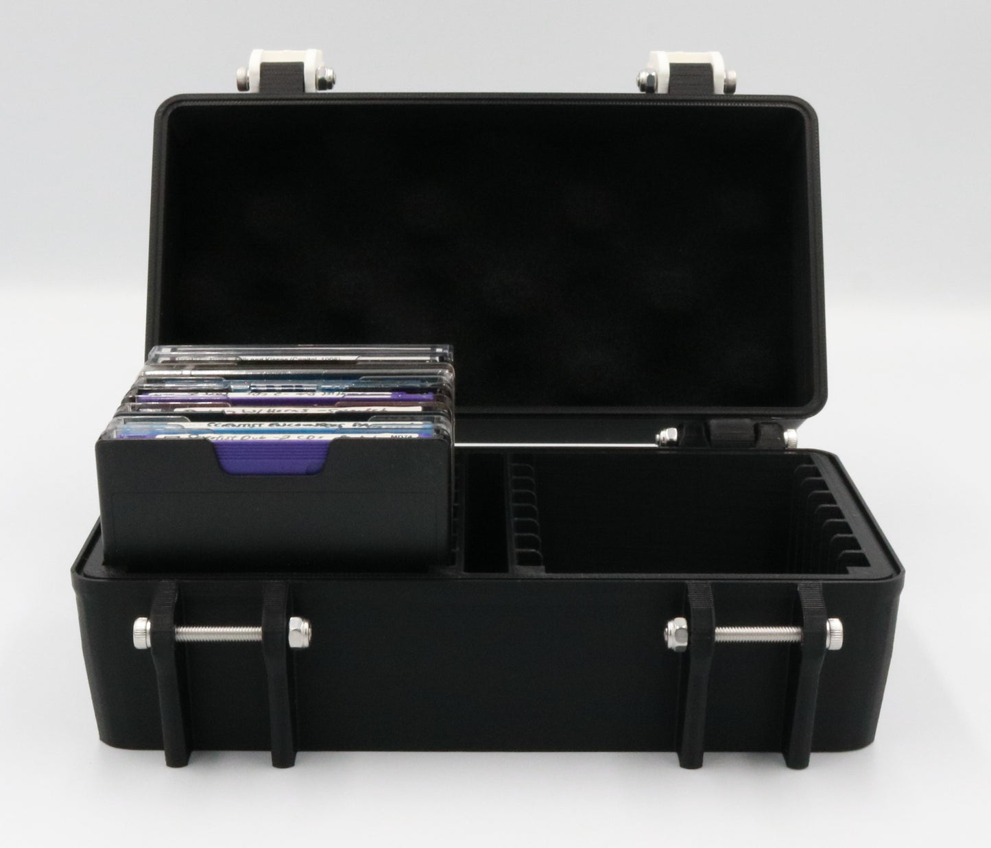 MiniDisc Compatible Rugged Protective Carrying Case - Holds 16 Mini Discs