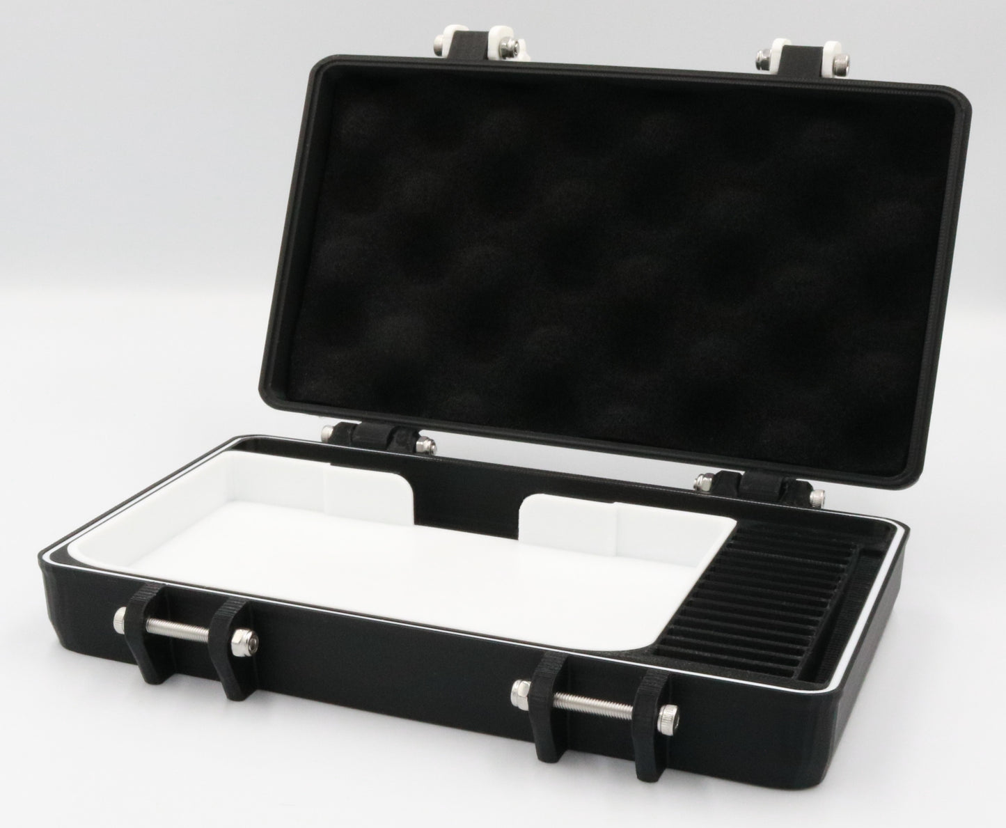 Nintendo 3DS XL/LL "New" Compatible Carrying Case - Rugged & Protective - Removable Flexible TPU Cushion, Foam and O-ring for Full System Protection