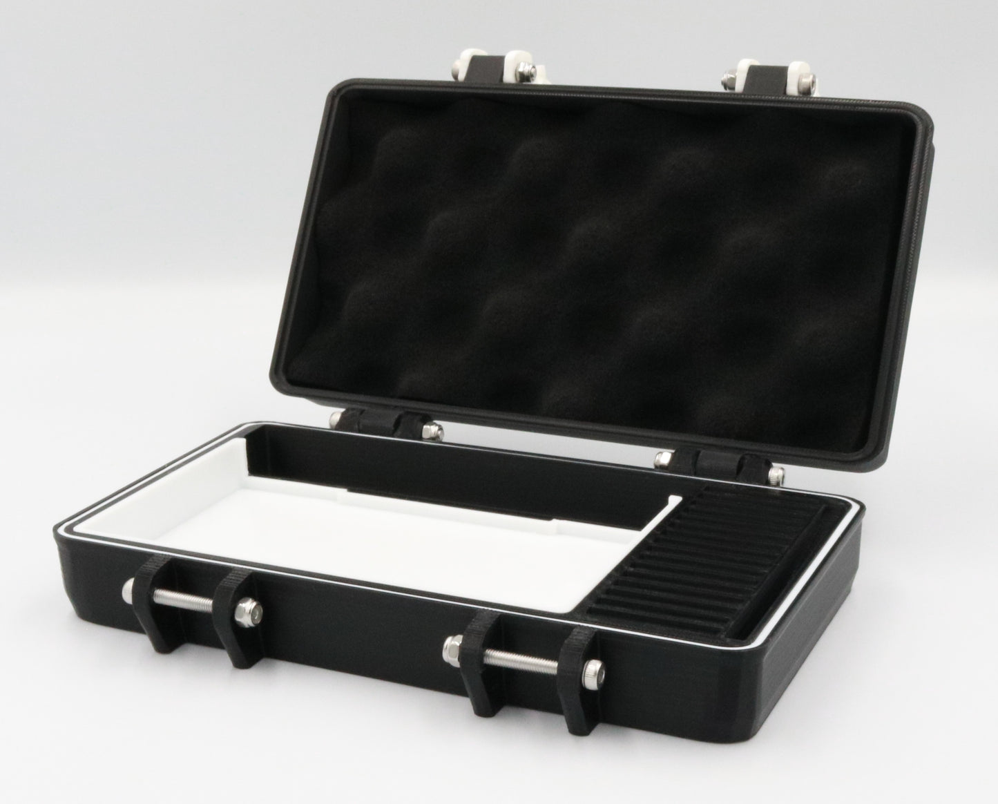 Nintendo 3DS "New" Compatible Carrying Case - Rugged & Protective, Removable Flexible TPU Cushion, Foam, O-ring for Full System Protection