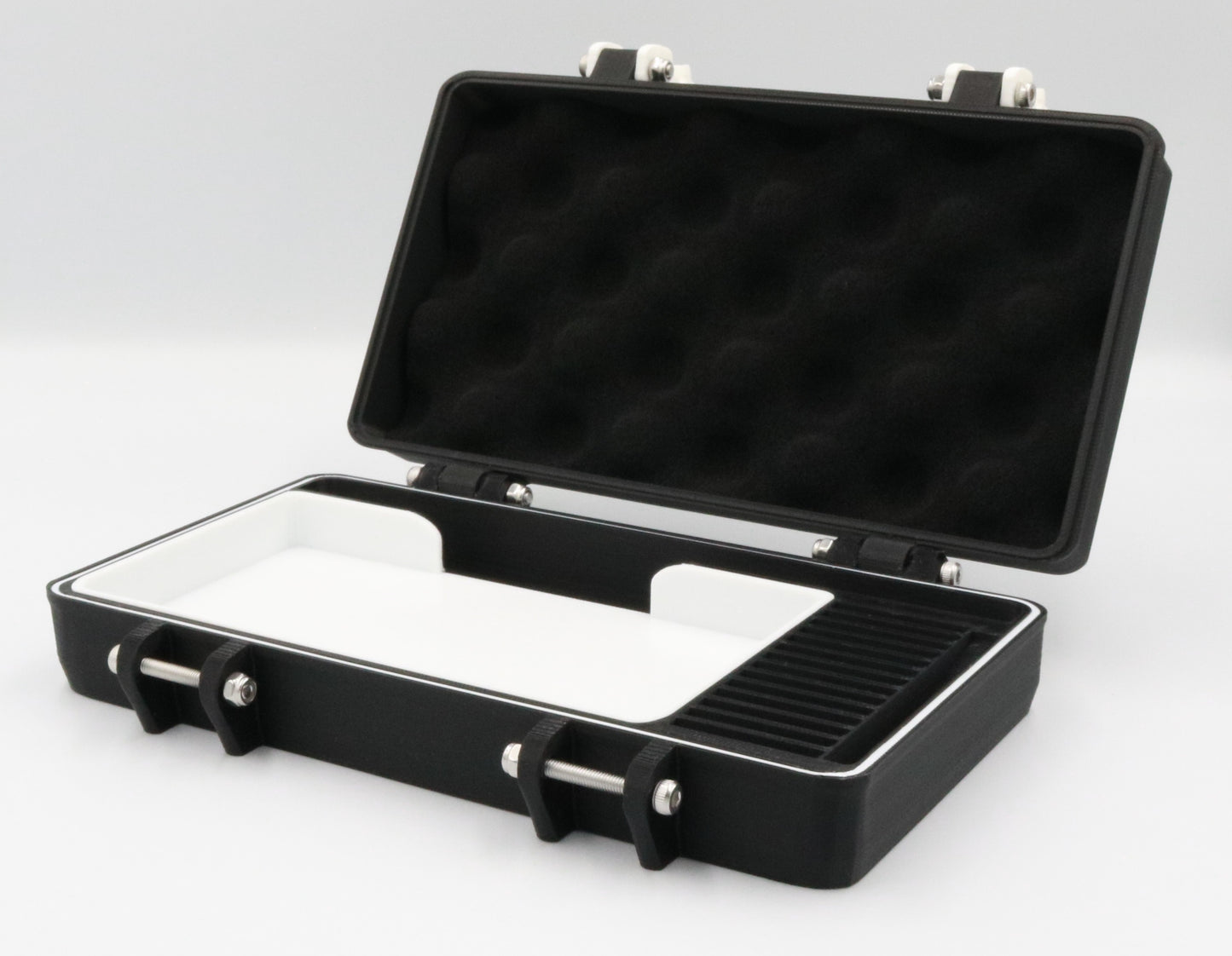 Nintendo 2DS XL Compatible Carrying Case - Rugged & Protective, Removable Flexible TPU Cushion, Foam, O-ring for Full System Protection