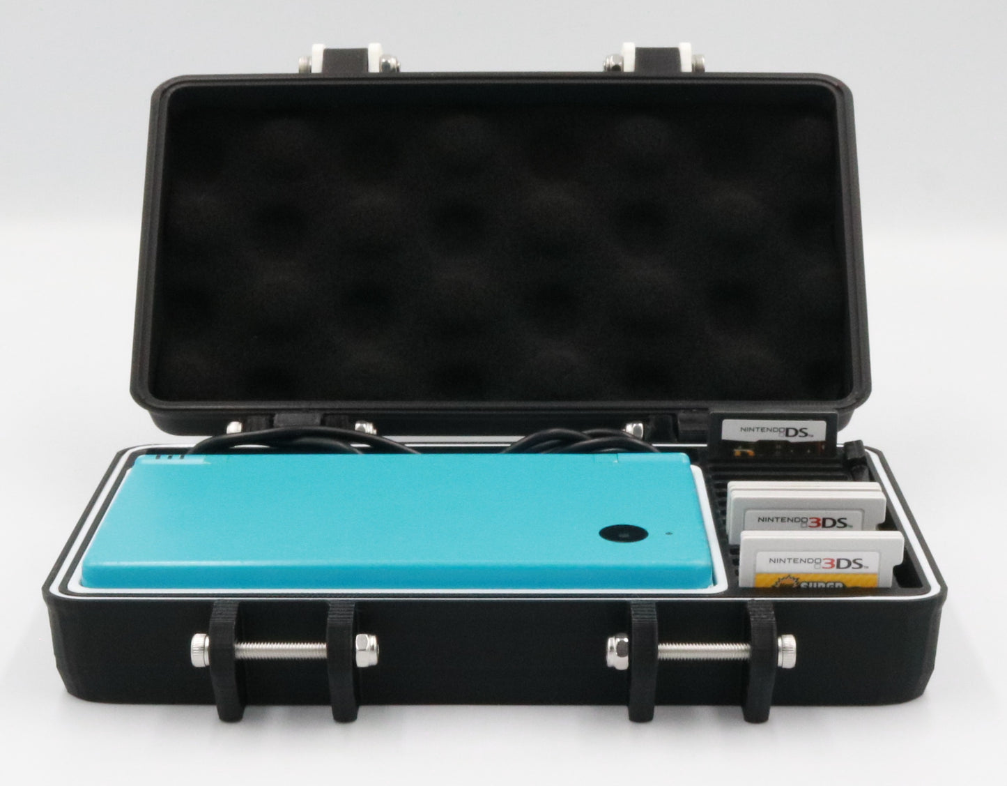 Nintendo DSi Compatible Carrying Case - Rugged & Protective, Removable Flexible TPU Cushion, Foam, O-ring for Full System Protection