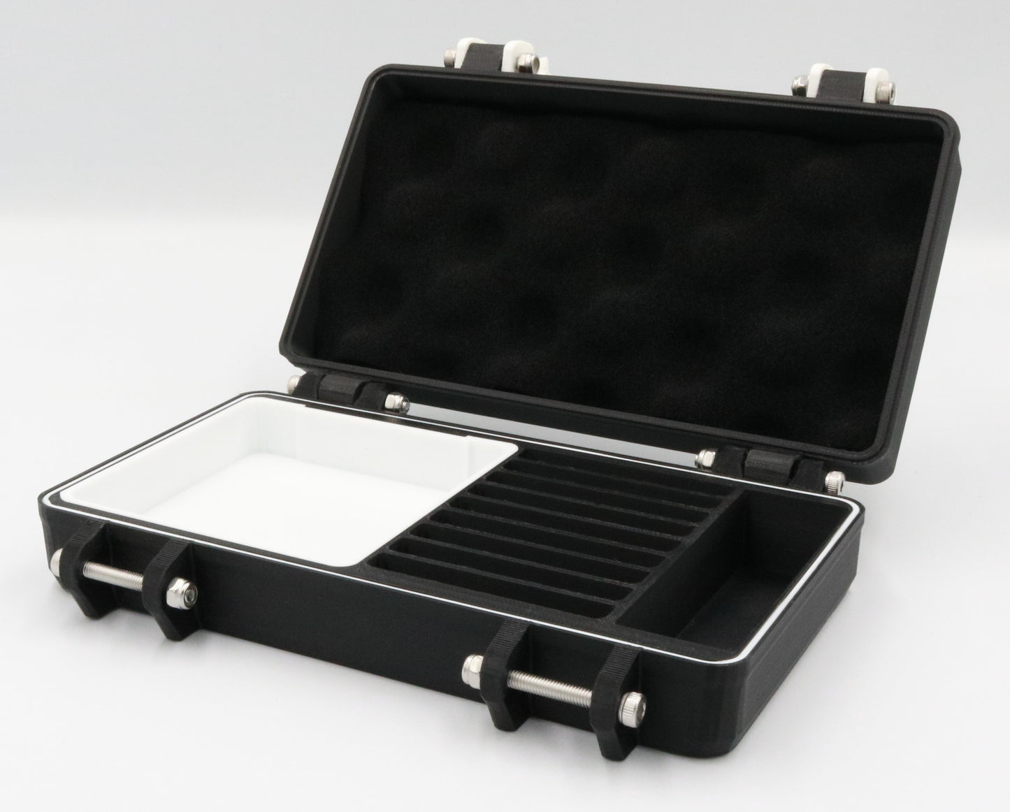 Nintendo Game Boy Advance SP Compatible Carrying Case - Rugged & Protective, Removable Flexible TPU Cushion, Foam, O-ring for Full System Protection