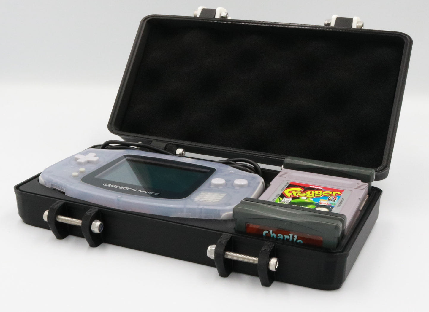 Nintendo Game Boy Advance Compatible Rugged Protective Carrying Case - Holds GBA, Color, Original Games