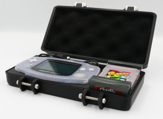 Nintendo Game Boy Advance Compatible Rugged Protective Carrying Case - Holds GBA, Color, Original Games