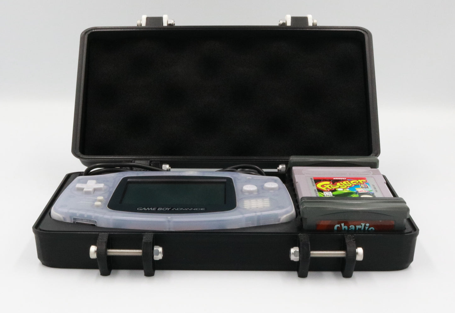 Nintendo Game Boy Advance Compatible Rugged Protective Carrying Case - Holds GBA, Color, Original Games