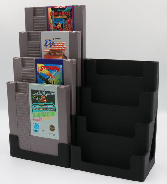 Nintendo NES Compatible Display Stand Display Tower Holder - Holds 8 Games