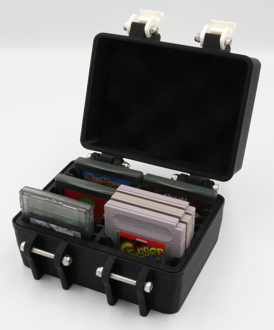 Nintendo Game Boy Advance, Color, Original Compatible Rugged Protective Carrying Case - Holds 18 Games