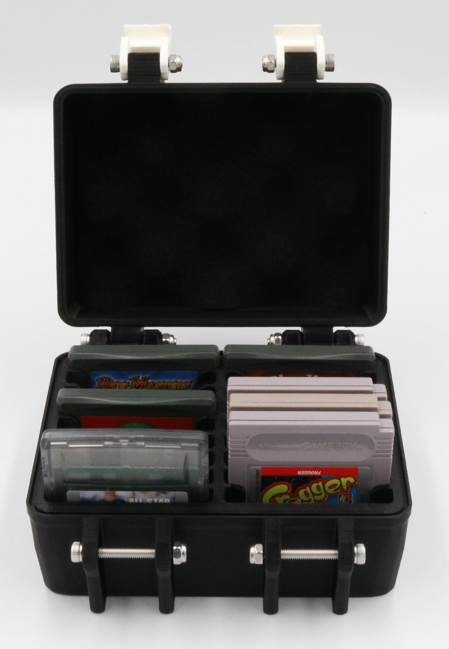 Nintendo Game Boy Advance, Color, Original Compatible Rugged Protective Carrying Case - Holds 18 Games