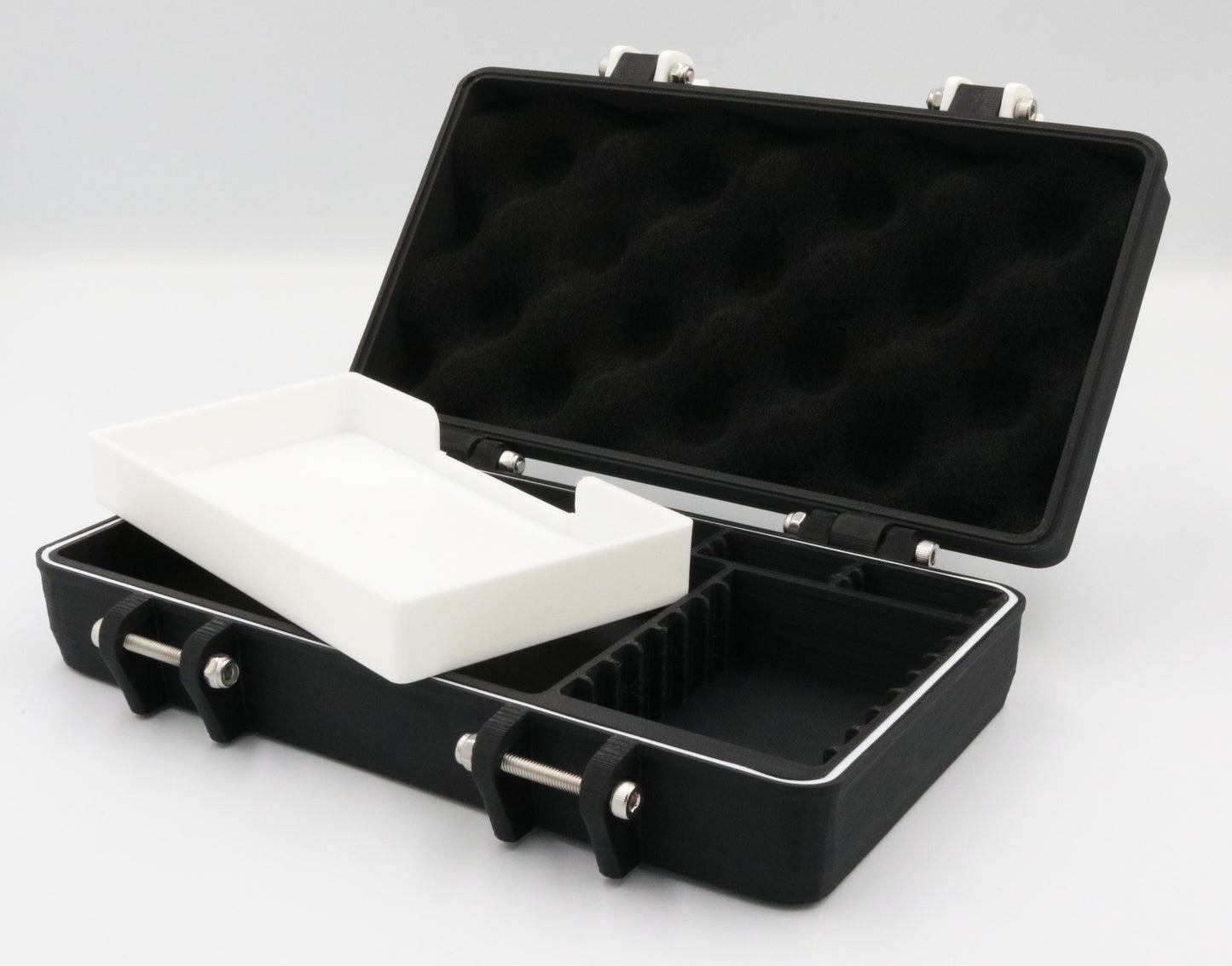 Nintendo DS Lite Compatible Carrying Case - Rugged & Protective, Removable Flexible TPU Cushion, Foam, O-ring for Full System Protection