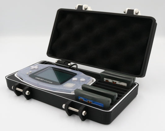 Nintendo Game Boy Advance Compatible Carrying Case - Rugged & Protective, Removable Flexible TPU Cushion, Foam, O-ring for Full System Protection