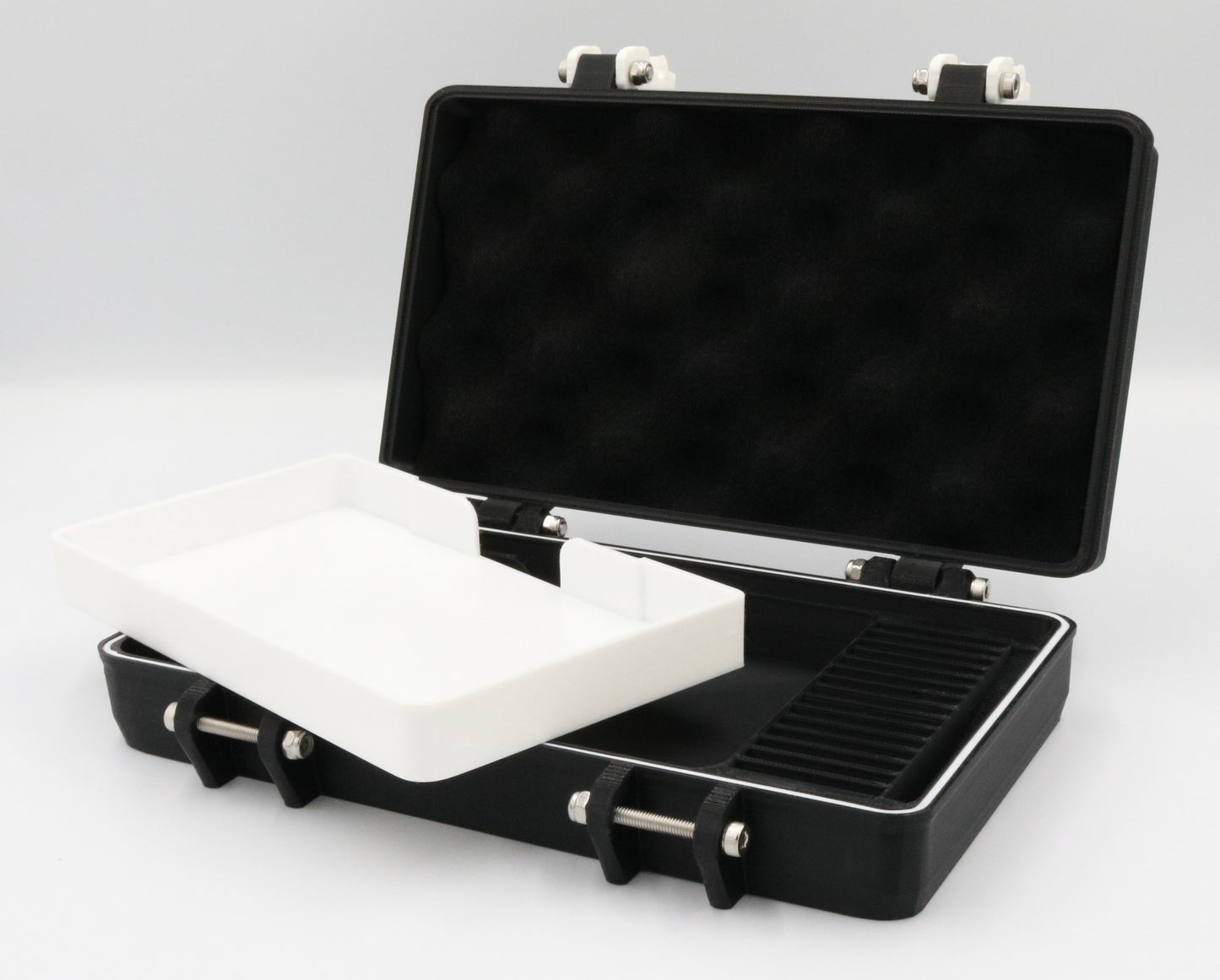 Nintendo DSi XL Compatible Rugged Protective Carrying Case with Flexible TPU Cushion & O-ring - Full System Protection