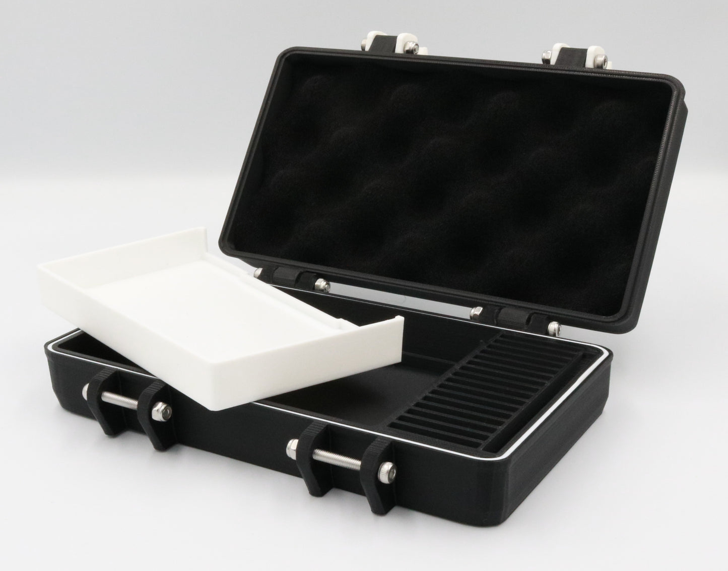 Nintendo 3DS "New" Compatible Carrying Case - Rugged & Protective, Removable Flexible TPU Cushion, Foam, O-ring for Full System Protection