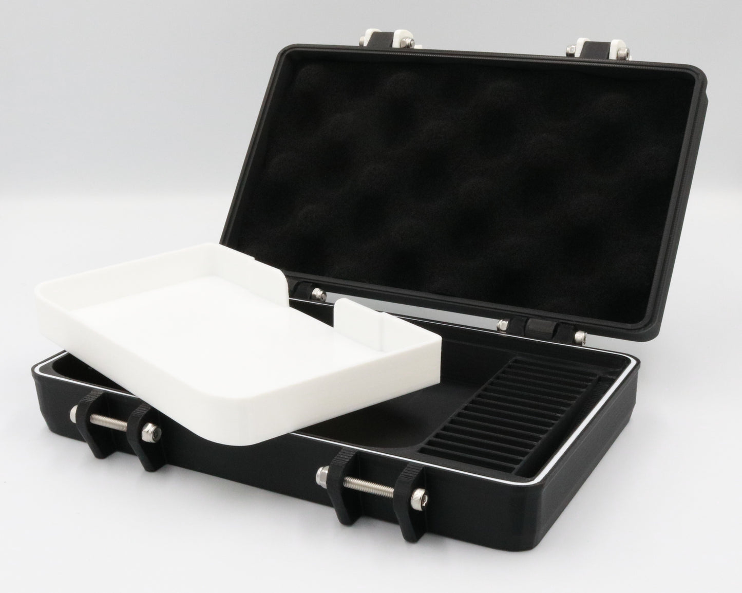 Nintendo 3DS XL/LL "New" Compatible Carrying Case - Rugged & Protective - Removable Flexible TPU Cushion, Foam and O-ring for Full System Protection