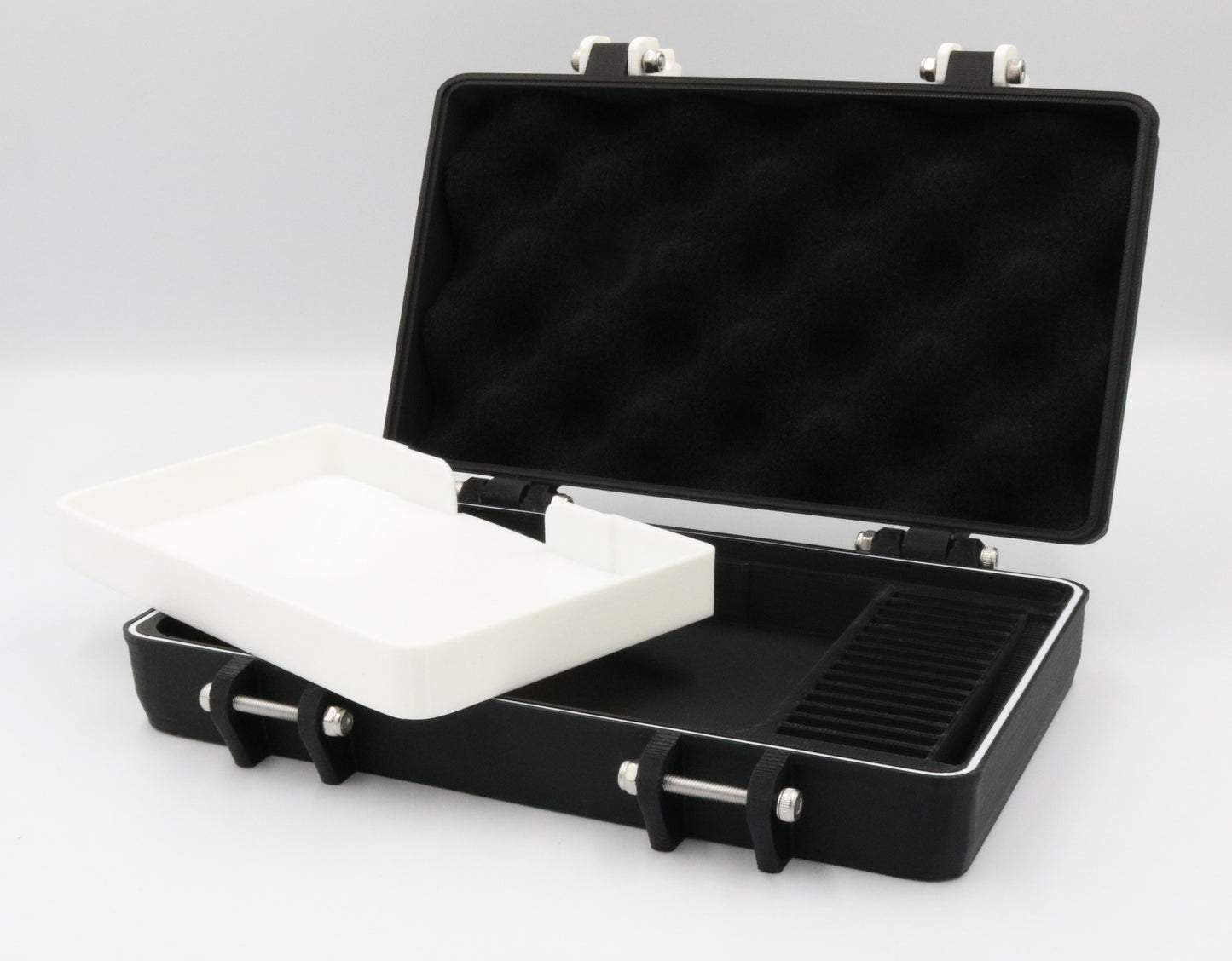 Nintendo 3DS XL "Old" Compatible Carrying Case - Rugged & Protective, Removable Flexible TPU Cushion, Foam, O-ring for Full System Protection