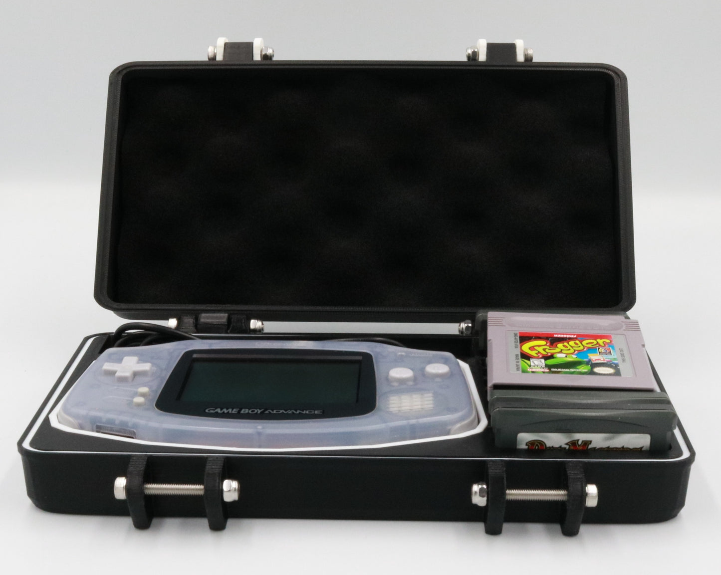 Nintendo Game Boy Advance Compatible Carrying Case - Rugged & Protective, Removable Flexible TPU Cushion, Foam, O-ring for Full System Protection