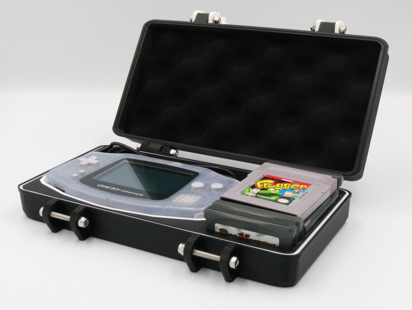 Nintendo Game Boy Advance Compatible Carrying Case - Rugged & Protective, Removable Flexible TPU Cushion, Foam, O-ring for Full System Protection