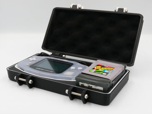 Nintendo Game Boy Advance Compatible Carrying Case - Rugged & Protective, Removable Flexible TPU Cushion, Foam, O-ring for Full System Protection