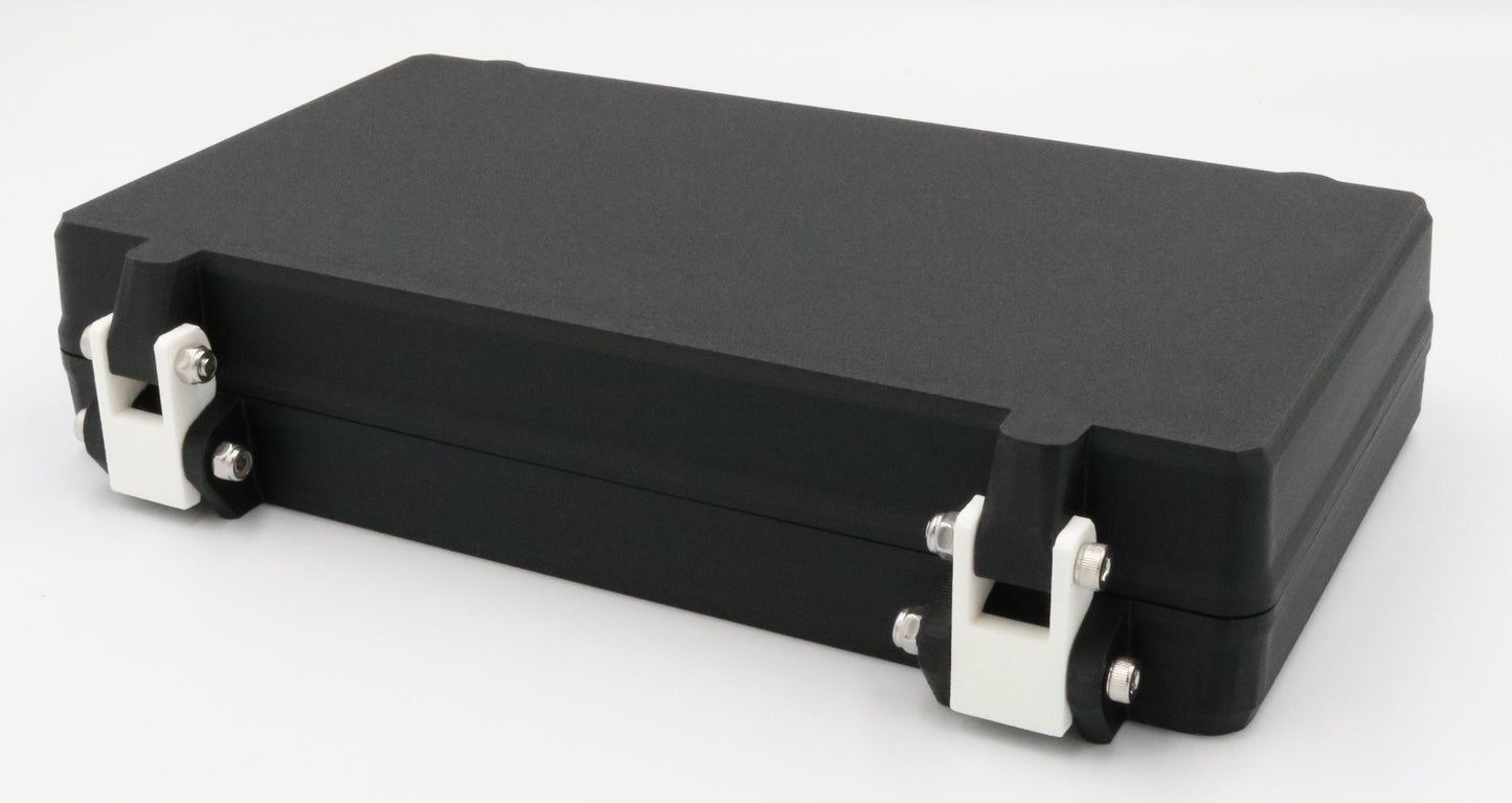 Nintendo Game Boy Advance SP Compatible Rugged Protective Carrying Case for Two - Includes TPU Cushion & O-ring