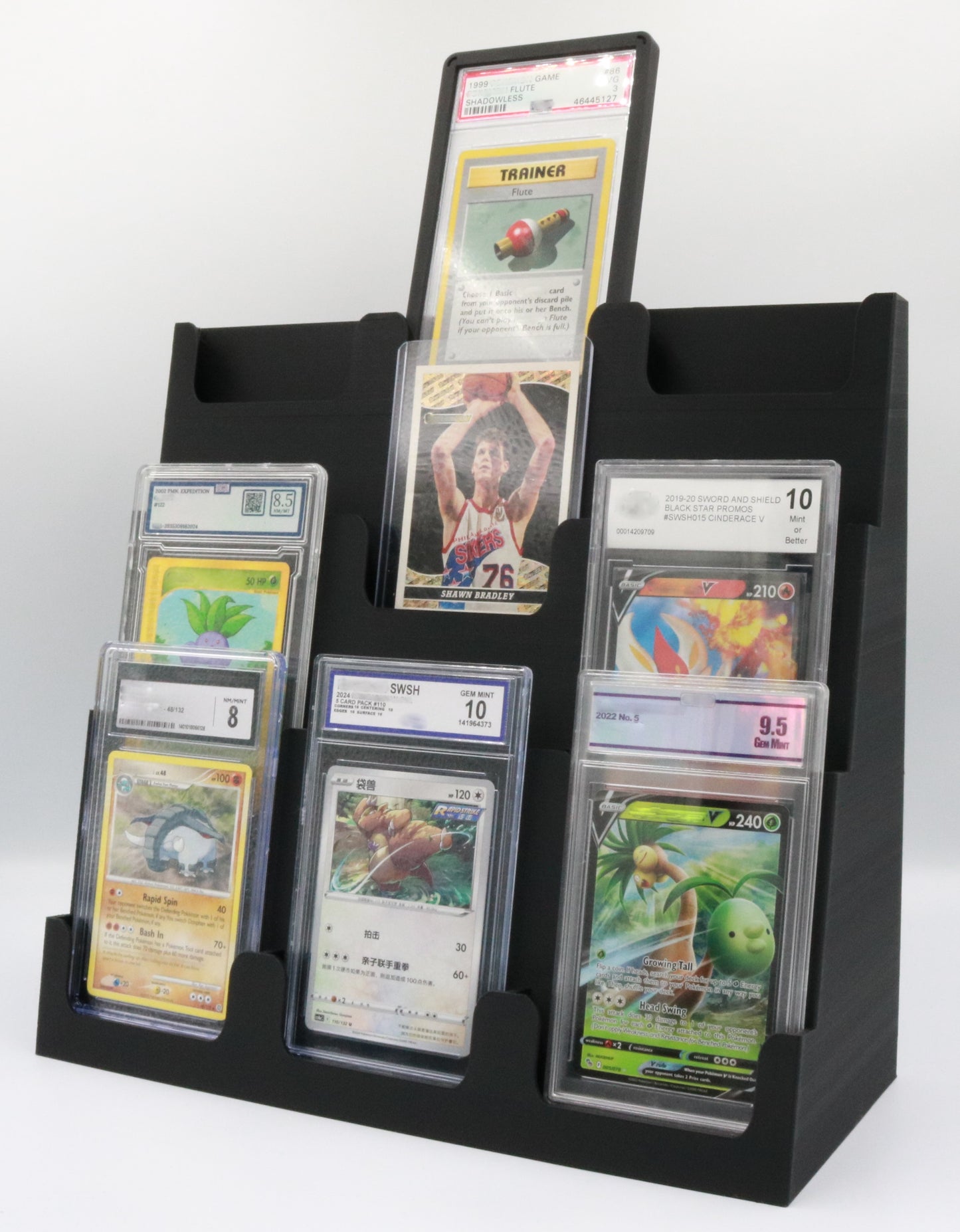 Display Tower for Graded 12 Card Slab & Top Loader