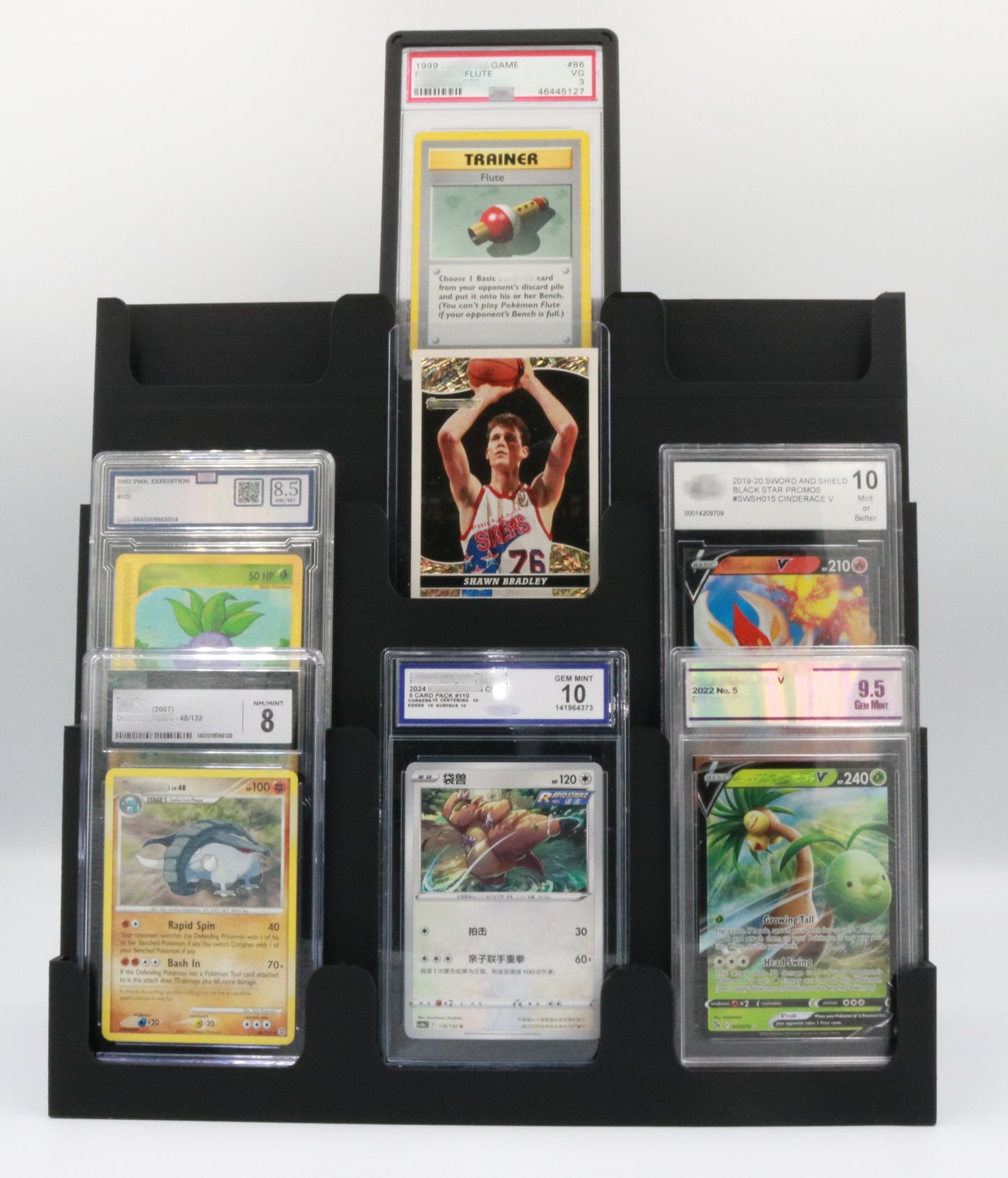 Display Tower for Graded 12 Card Slab & Top Loader