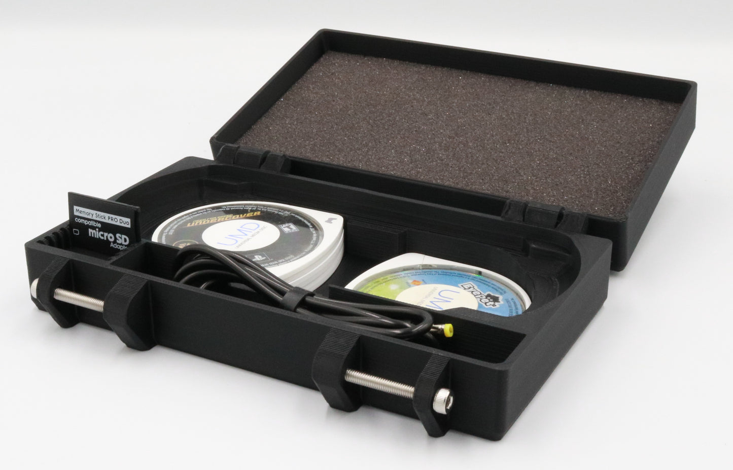 Protective Carrying Case for PSP 2000 & 3000 (Holds 7 Games)