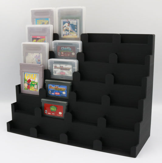 Display Stand Tower for Game Boy In-Case Games (Holds 24)