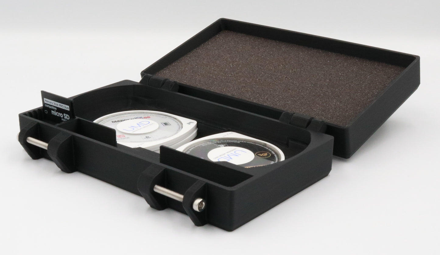 Protective Carrying Case for PSP 1000 (Holds 5 Games)