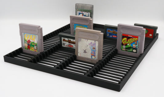 Storage & Display Tray for Game Boy Original, GBA, & GBC - Holds 120 Cartridges