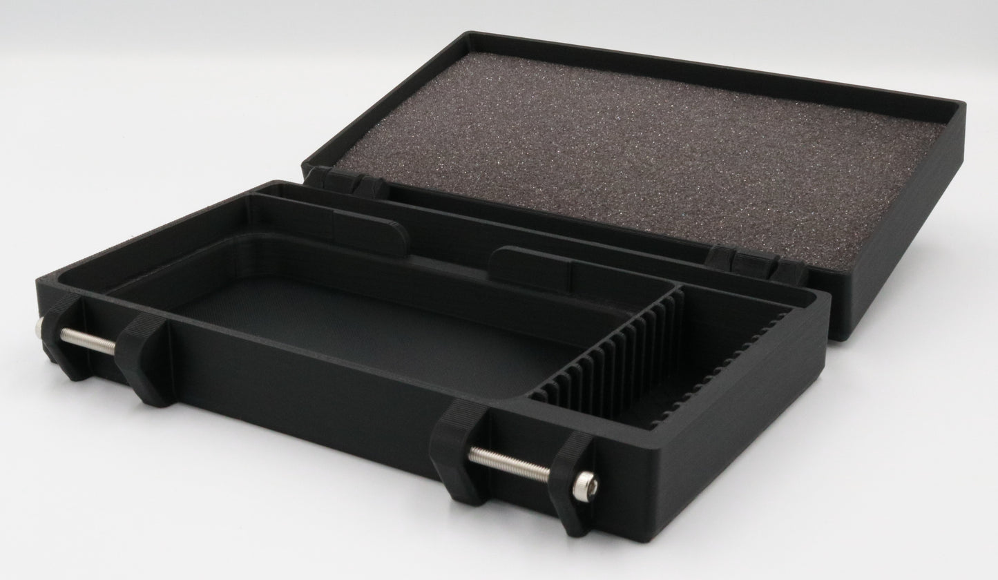 Protective Case for Old 3DS XL (Holds 15 Games + Storage)