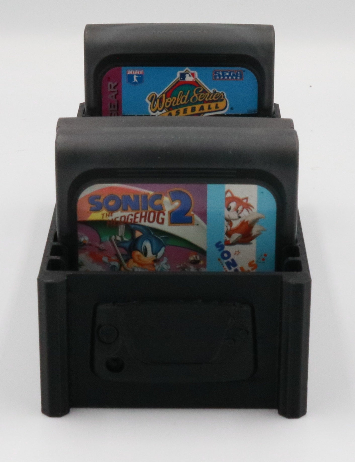 Game Tray Holder for Sega Game Gear (Holds 15 Cartridges)