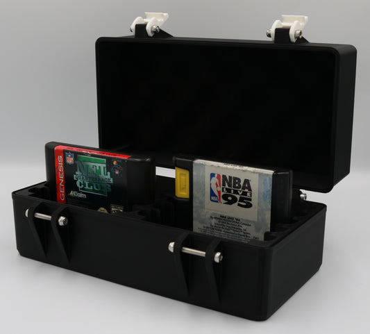 Rugged Cartridge Case for Sega Genesis (Holds 10)
