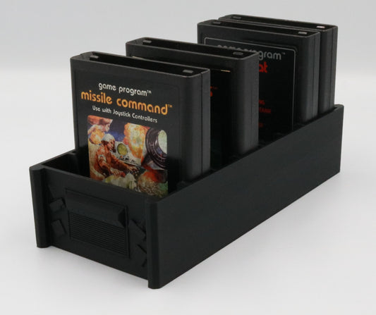 Game Tray Holder for Atari 2600 (Holds 8 Cartridges)