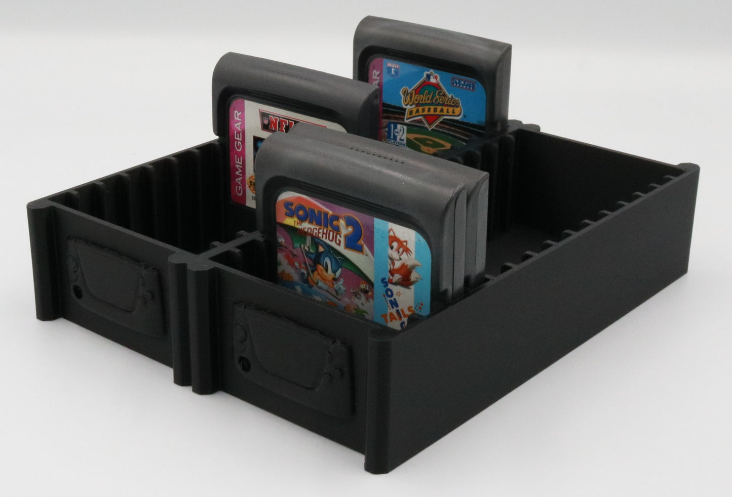 Game Tray Holder for Sega Game Gear (Holds 30 Cartridges)