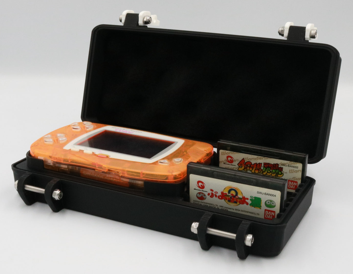 Protective Carrying Case for Wonderswan Color (Holds 9)