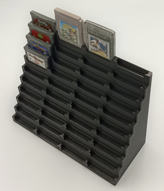 Nintendo Game Boy Advance, Color, Original Compatible Display Stand Tower Holder Case Holds 40 Games