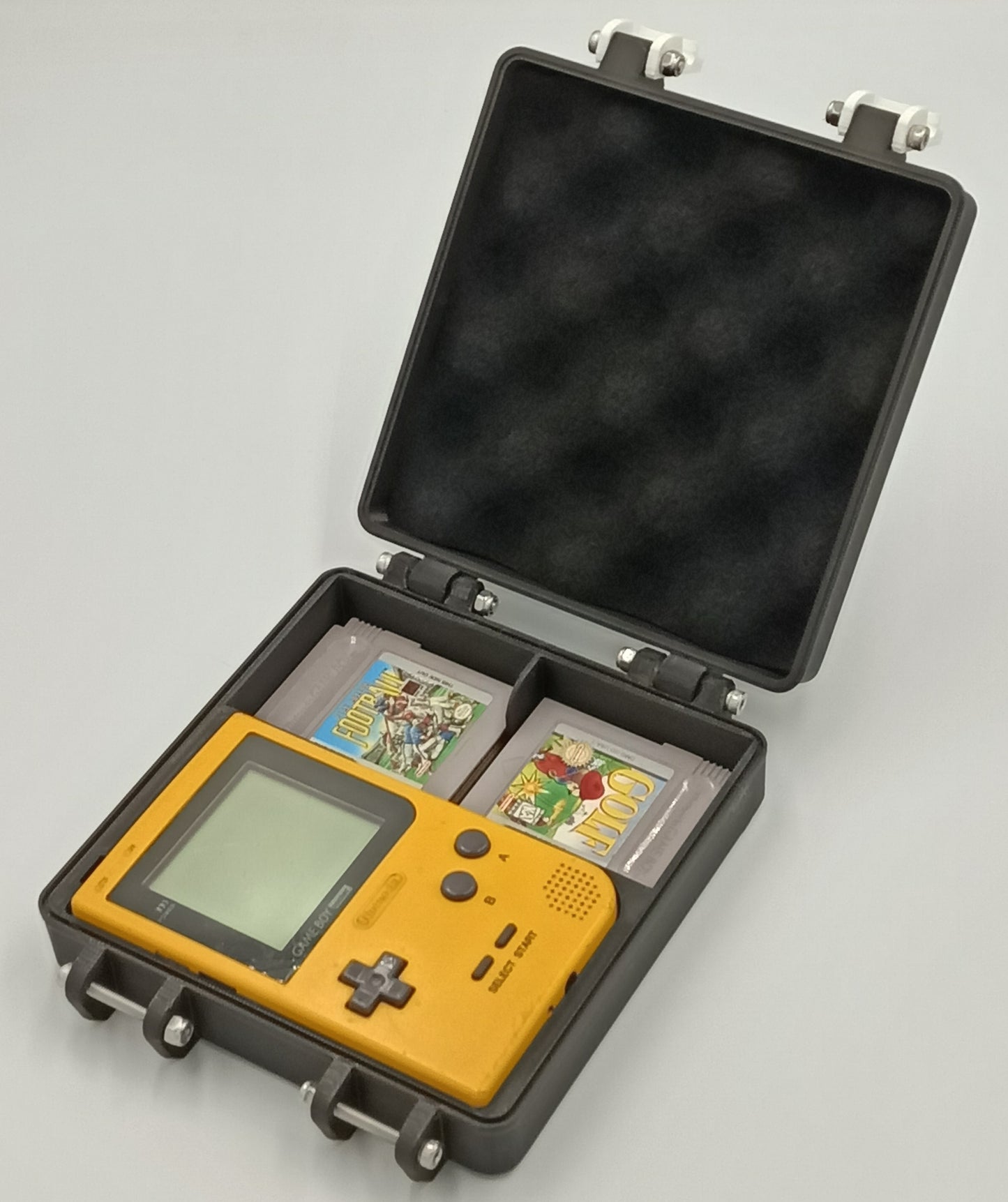 Nintendo Game Boy Pocket Compatible Rugged Protective Carrying Case - Holds 8 + 1 Games